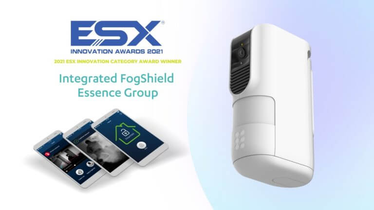 Essence Group Wins 2021 ESX Innovation Award for Integrated FogShield Intruder Prevention Solution